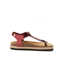 Load image into Gallery viewer, Bordeaux platforms LEON made with eco-leather
