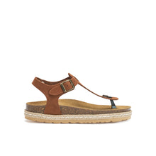 Carica l&#39;immagine nel visualizzatore di Gallery, Chestnuts platforms LEON made with suede leather
