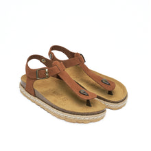 Load image into Gallery viewer, Chestnuts platforms LEON made with suede leather
