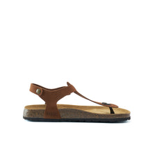 Load image into Gallery viewer, Chestnuts sandals LEON made with suede leather
