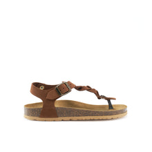 Charger l&#39;image dans la galerie, Chestnuts sandals AIDA made with suede leather
