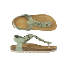 Load image into Gallery viewer, Rosemary sandals AIDA made with suede leather
