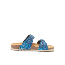 Carica l&#39;immagine nel visualizzatore di Gallery, Navy two-straps LORA made with glitter
