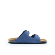 Carica l&#39;immagine nel visualizzatore di Gallery, Jeans two-straps ALBERTO made with suede leather
