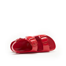 Load image into Gallery viewer, Red sandals CARLOS made with eco-leather
