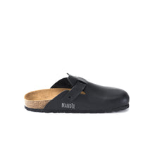 Carica l&#39;immagine nel visualizzatore di Gallery, Black sabot clogs NOE made with eco-leather
