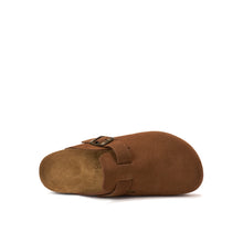 Carica l&#39;immagine nel visualizzatore di Gallery, Chestnuts sabot clogs NOE made with suede leather
