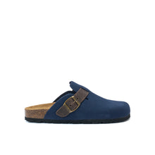 Carica l&#39;immagine nel visualizzatore di Gallery, Jeans sabot clogs NOE made with suede leather
