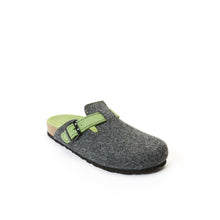 Carica l&#39;immagine nel visualizzatore di Gallery, Grey sabot clogs NOE made with felt
