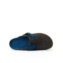 Carica l&#39;immagine nel visualizzatore di Gallery, Dark Brown sabot clogs NOE made with felt
