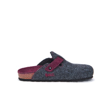 Carica l&#39;immagine nel visualizzatore di Gallery, Grey sabot clogs NOE made with felt
