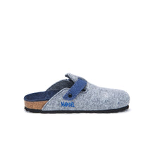 Carica l&#39;immagine nel visualizzatore di Gallery, Grey sabot clogs NOE made with felt
