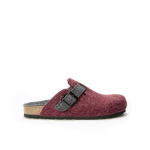 Load image into Gallery viewer, Bordeaux sabot clogs NOE made with felt
