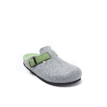 Carica l&#39;immagine nel visualizzatore di Gallery, Grey sabot clogs NOE made with felt
