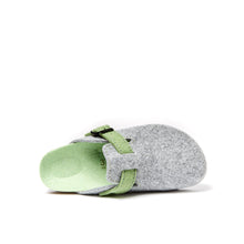 Carica l&#39;immagine nel visualizzatore di Gallery, Grey sabot clogs NOE made with felt
