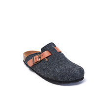 Carica l&#39;immagine nel visualizzatore di Gallery, Grey sabot clogs NOE made with felt
