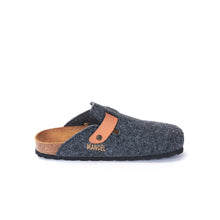 Carica l&#39;immagine nel visualizzatore di Gallery, Grey sabot clogs NOE made with felt
