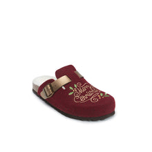 Carica l&#39;immagine nel visualizzatore di Gallery, Bordeaux sabot clogs NOE made with felt
