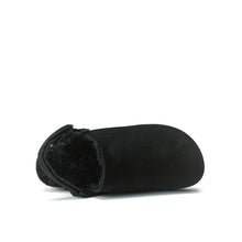 Load image into Gallery viewer, Black sabot clogs ADAM made with leather suede
