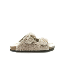 Carica l&#39;immagine nel visualizzatore di Gallery, Taupe two-straps ALBERTO made with textile
